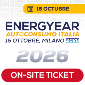 ENTRADA PRESENCIAL ENERGYEAR AUTOCONSUMO ITALIA 2026
