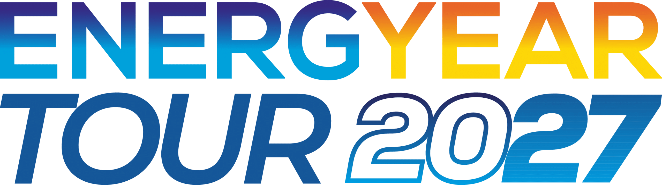 Logo energyear tour 2027 azul